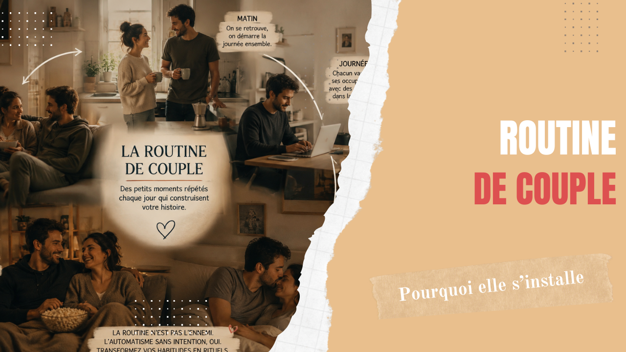 routine de couple : pourquoi elle s'installe ?