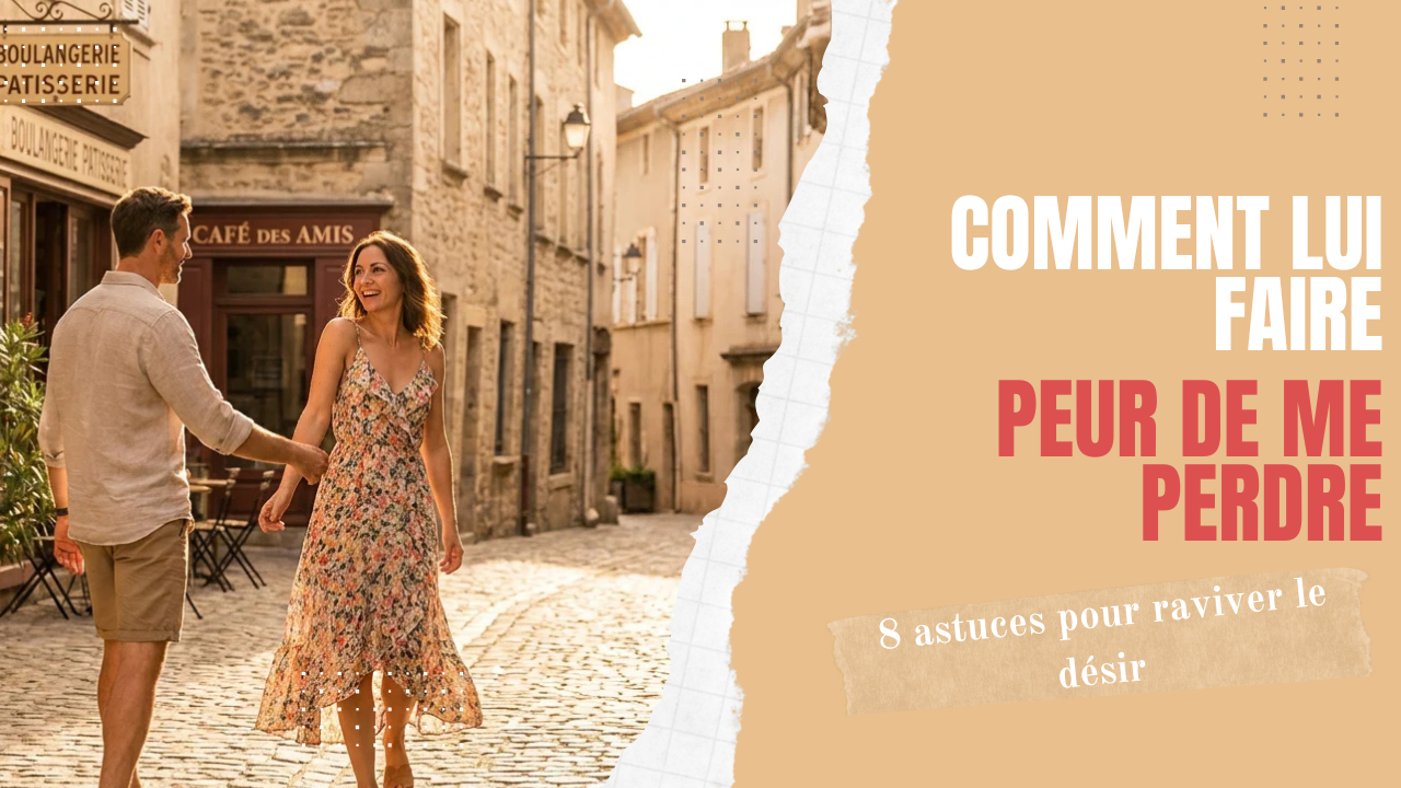 Comment lui faire peur de me perdre : 8 astuces pour raviver le désir