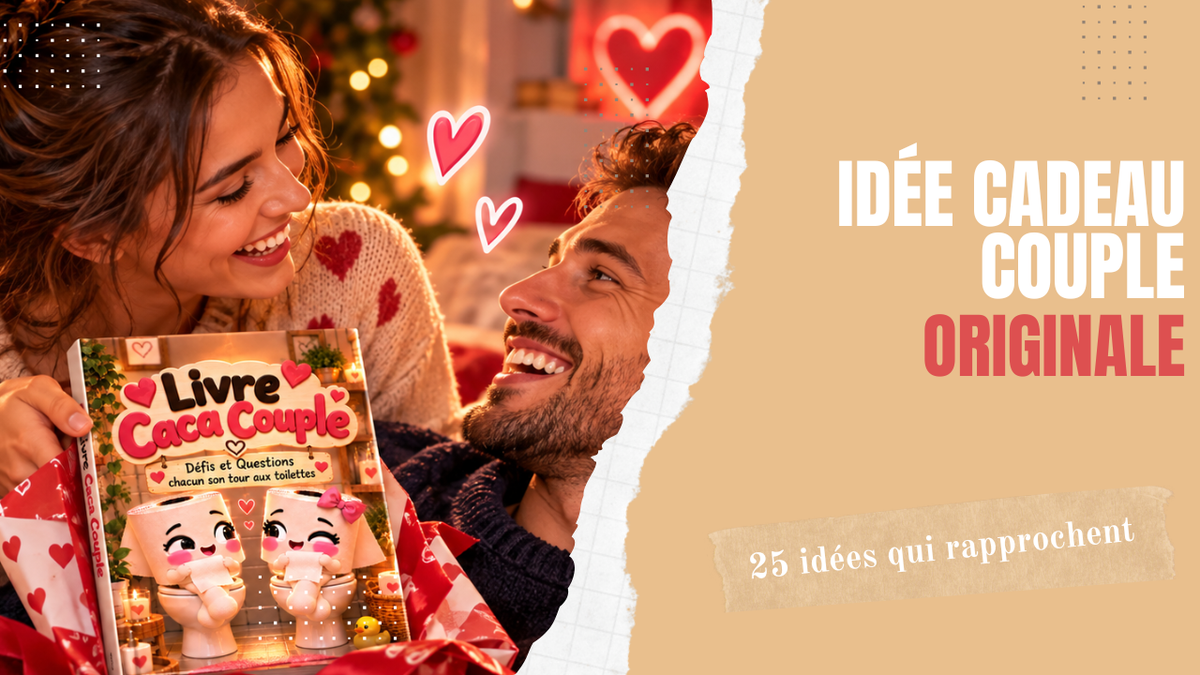 Idée cadeau couple originale : 25 idées qui rapprochent vraiment