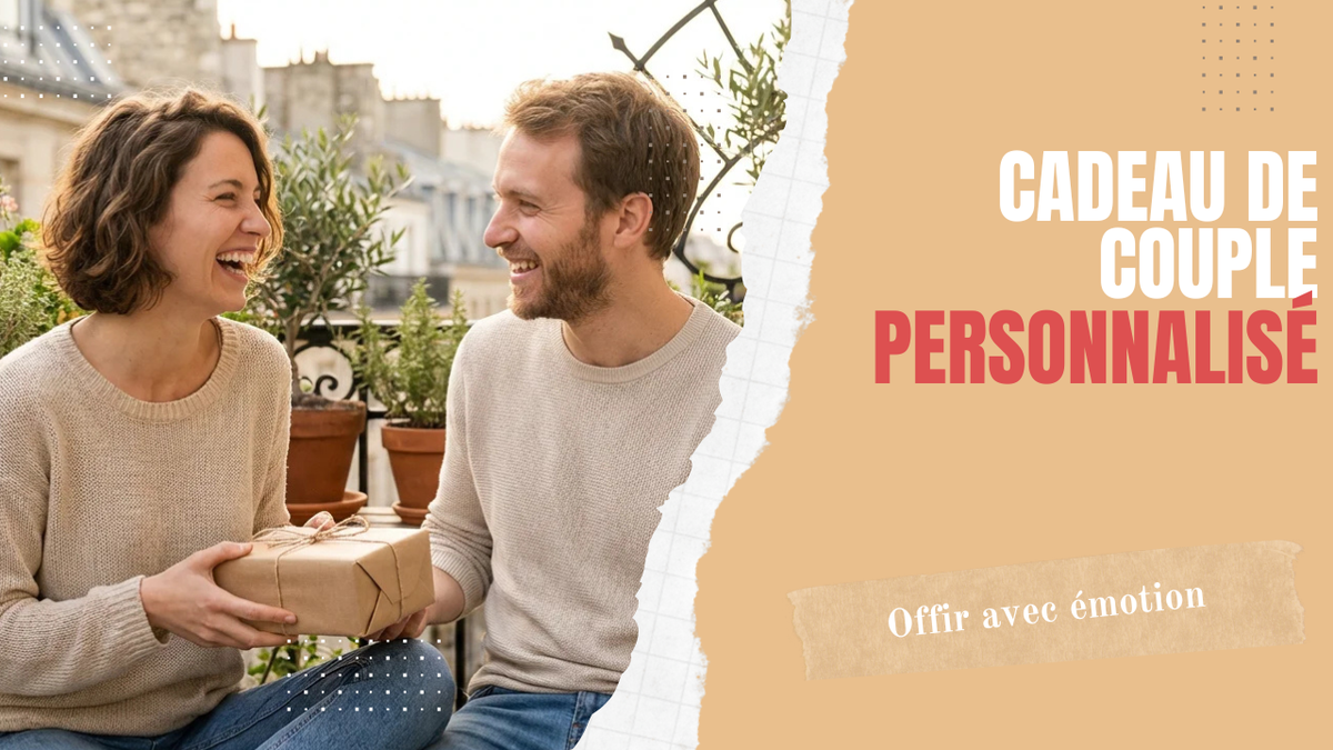 cadeau de couple personnalisé
