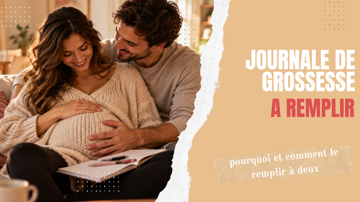 journal de grossesse à remplir en couple