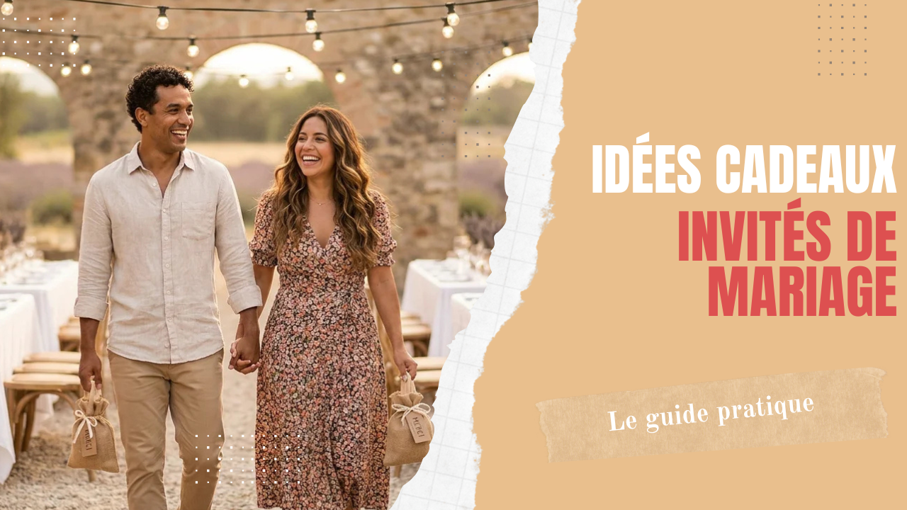 Idée cadeau invités de mariage