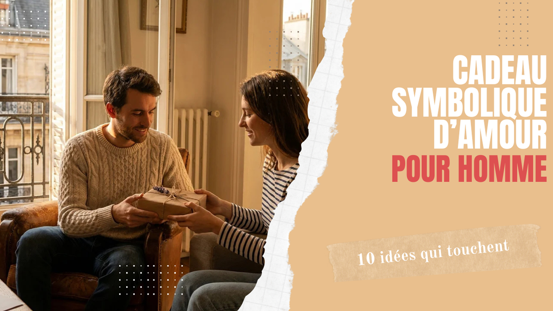 Cadeau symbolique d'amour pour homme