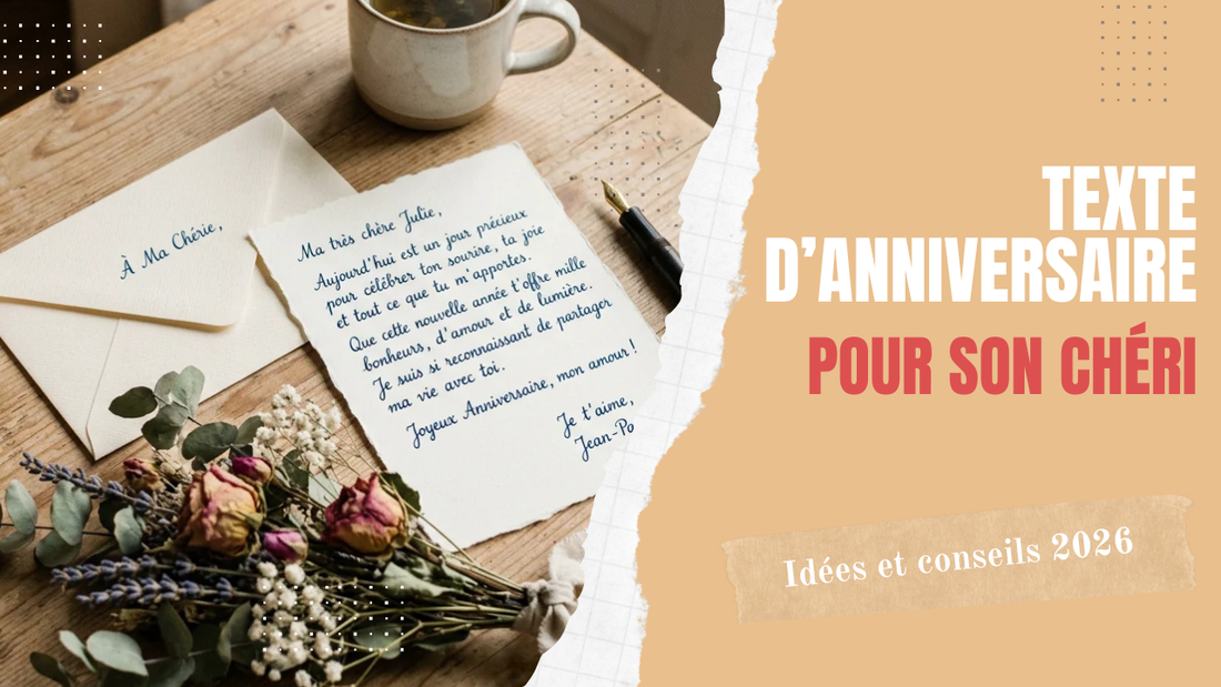 texte d'anniversaire pour son chéri