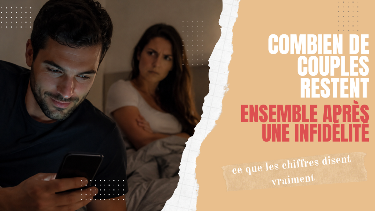 combien de couples resent ensemble après une infidélité