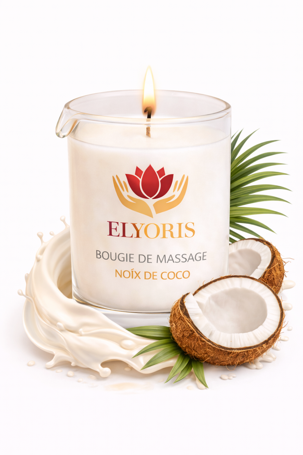 bougie de massage elyoris